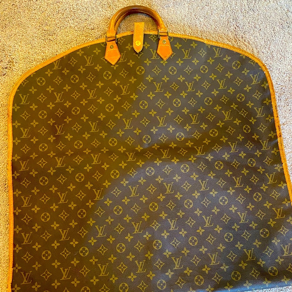 Louis Vuitton vintage garment bag